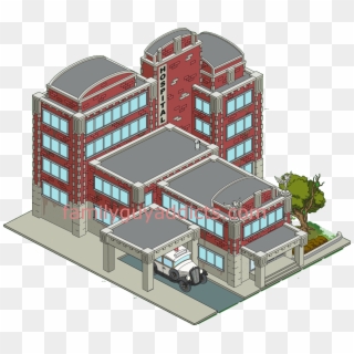Quahog Sanitarium Hospital Skin - Quahog Hospital Clipart
