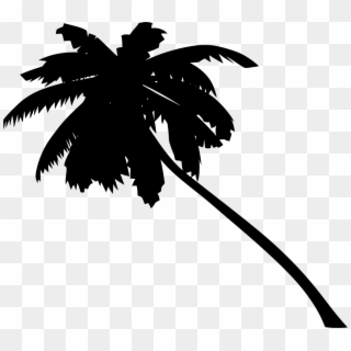 Download Png - Palm Tree Vector 80s Clipart