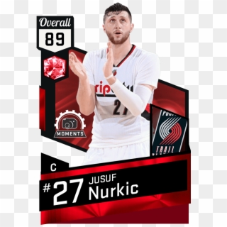 Jusuf Nurkic - Jeremy Lin 2k18 Rating Clipart