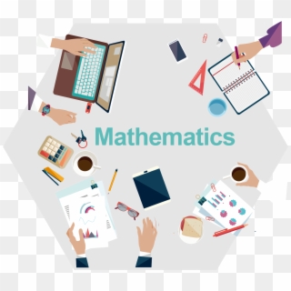 Collaborative Online Whiteboard Learning In Mathematics - Vector Graphics Clipart