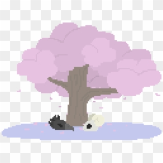 The Raven And The Ram - Tree Clipart