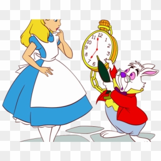 Alice In Wonderland Clipart White Rabbit - Alice In Wonderland Png Transparent Png