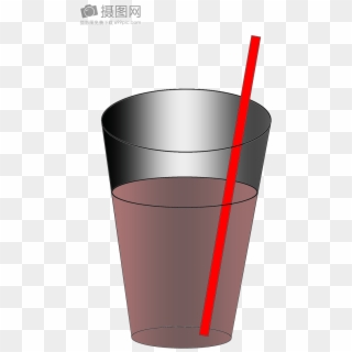 A Cup Of Coke - Pint Glass Clipart
