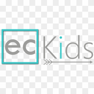 Ec Kids Logo Teal And Grey - Circle Clipart