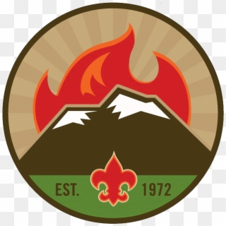 Fire Mountain Scout Camp Staff - Emblem Clipart