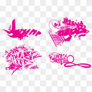 The Chop Inspired Designs Below Were Made Entirely - Pink Hot Wheels Logo Clipart