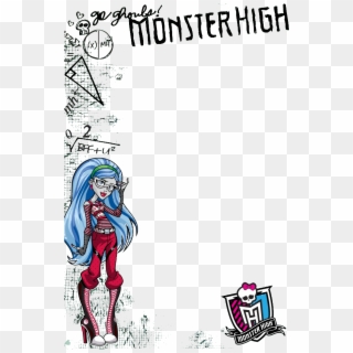 Monster High Wallpaper Border - Borders And Frames Monster High Clipart