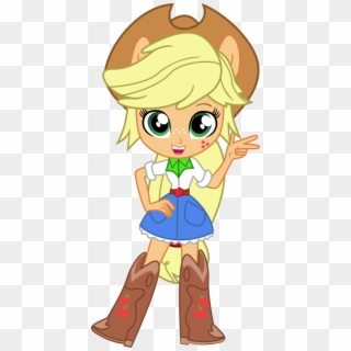 My Little Pony Equestria Girls Minis Applejack Clipart