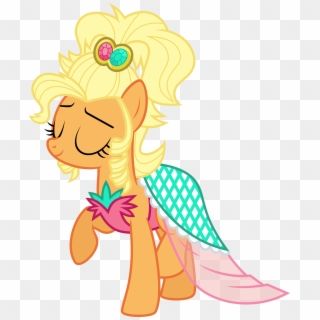 Download Png - My Little Pony Applejack Dress Clipart