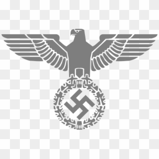 Nazi Eagle Png - German Coat Of Arms Ww2 Clipart