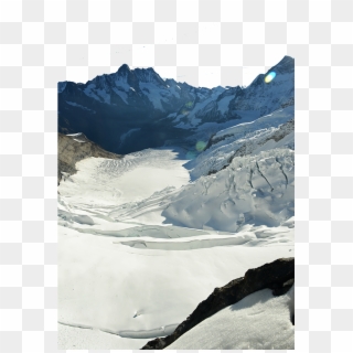 Snowy Swiss Alps - Summit Clipart
