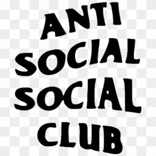 Anti Social Social Club Logo Png - Illustration Clipart