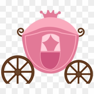 Fairytale Clipart Cinderella Carriage - Horse Pulling Cart Drawing - Png Download