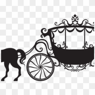 Drawn Carriage Svg - Clipart Horse And Carriage - Png Download
