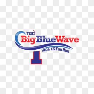 Big Blue Wave - Fun Run Design Clipart
