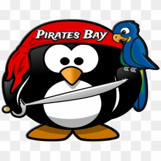 Pirate's Bay Water Park - Penguin Pirate Clipart
