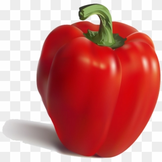 Reb Bell Pepper Png - Red Pepper Clipart