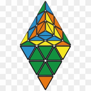 Pretty Patterns Pyraminx - Pyraminx Clipart