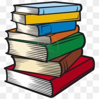 Book Stack Of Books Clip Art Transparent Png - Pile Of Books Clipart