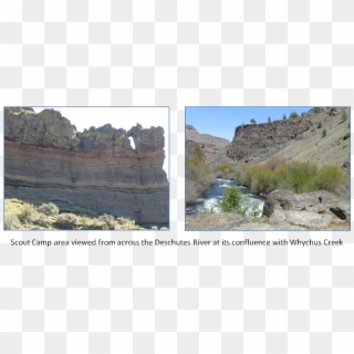 The Deschutes Formation Ranges In Age From Approximately - Outcrop Clipart
