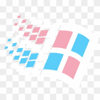 Trans Pride Windows 98 - Windows 98 Logo Clipart