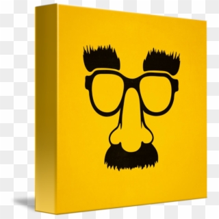 Groucho Mask Glasses By Philipp Rietz - Groucho Glasses Clipart