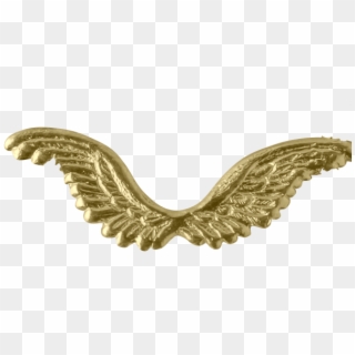 Die Cut Articles Angel Wings Gold, 3,5 X 1,5cm - Golden Eagle Clipart