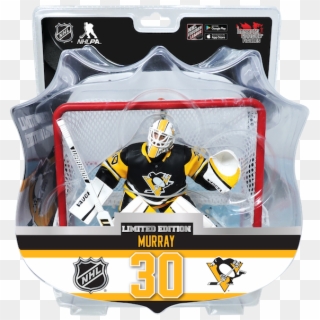 Matt Murray Goalie With Net 6" Imports Dragon Figure - Pittsburgh Penguins Clipart