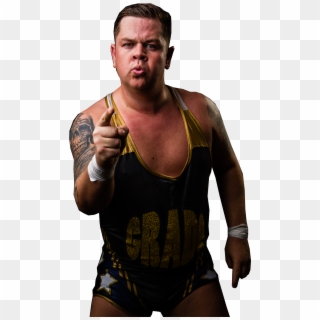 Grado Is Ready For Action At The Hydro - Wrestler Clipart