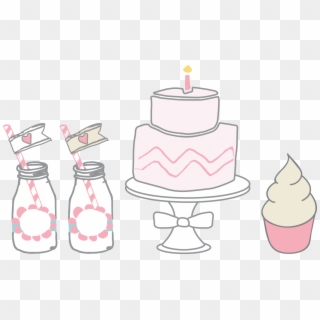Join Our Newsletter - Birthday Cake Clipart