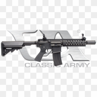 Classic Army Full Metal M4 Vehicle Crewman Weapon Aeg - Classic Army Ca115m Clipart