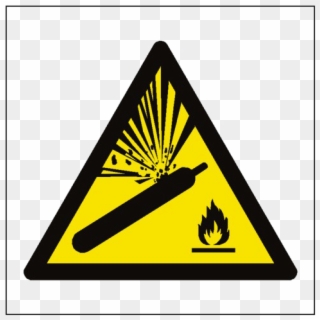 Explosive Sign Transparent Images Png - Falling Object Hazard Sign Clipart