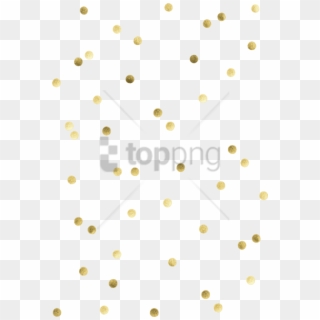 Free Png Gold Confetti Png Png Image With Transparent - Polka Dot Clipart