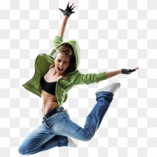 Ftestickers People Woman Jump Dance @danial8986 - Transparent Girl Jumping Png Clipart