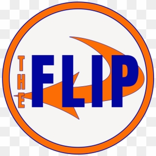 The Flip White Button - Circle Clipart