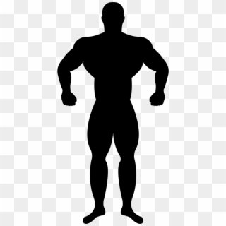 Muscular Silhouette Png - Muscle Man Vector Png Clipart