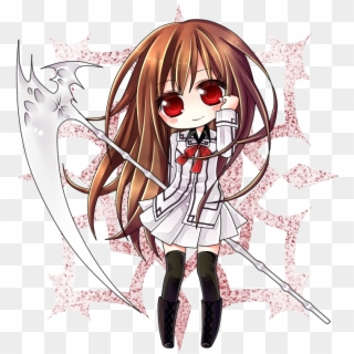 Cute Anime Vampire Girl - Yuki Cross Vampire Knight Drawings Clipart