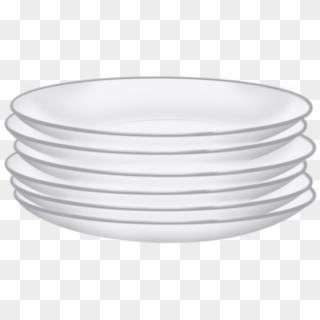 Plate Porcelain Tableware Dishes Png Image - Animated Plate Clipart