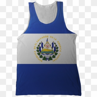 El Salvador Flag Tank Top - Salvador Flag Clipart