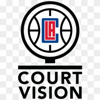 Streaming Live From Courtside - La Clippers Png Transparent Png