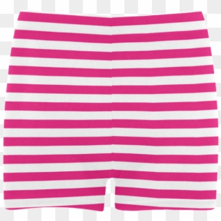Solid Magenta With White Stripes Briseis Skinny Shorts - Board Short Clipart