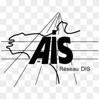 Ais Reseau Dis Logo - Calligraphy Clipart