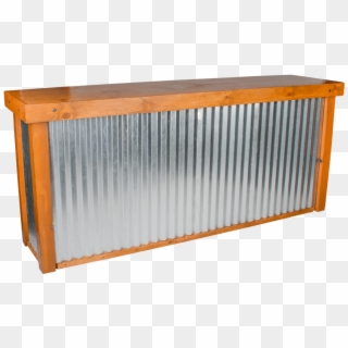 Calistoga Corrugated Metal Bar - Corrugated Metal Bar Clipart