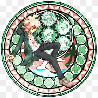 Komaeda's Kh Stained Glass // Hinata Ver - Circle Clipart