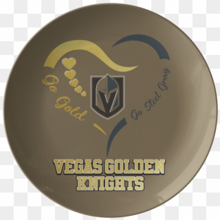 Vegas Golden Knights Plate - Circle Clipart