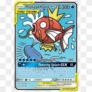 01 Of - Magikarp And Wailord Gx Clipart