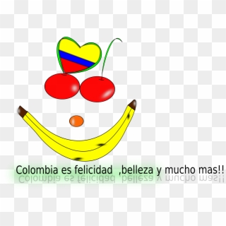 This Free Icons Png Design Of Colombia Feliz - Smiley Clipart