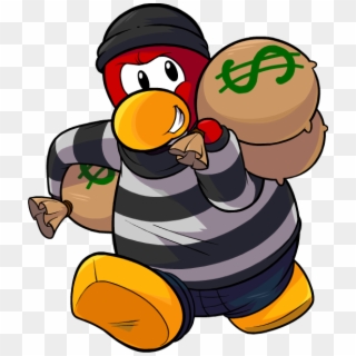 Image Red Png Wiki Fandom Powered By - Club Penguin Robber Png Clipart