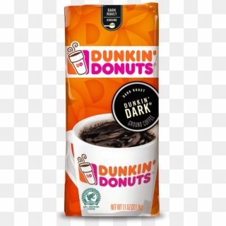 Dunkin' Dark Coffee - Dunkin Donuts French Vanilla Coffee Clipart