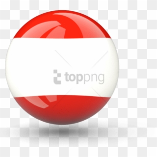 Free Png Austria Flagicon - Luxembourg Flag Ball Clipart